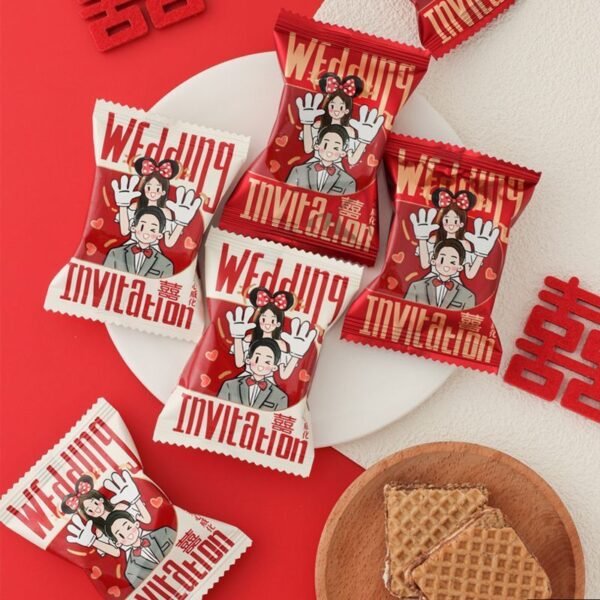 牛奶巧克力威化饼 milk chocolate wafer biscuits