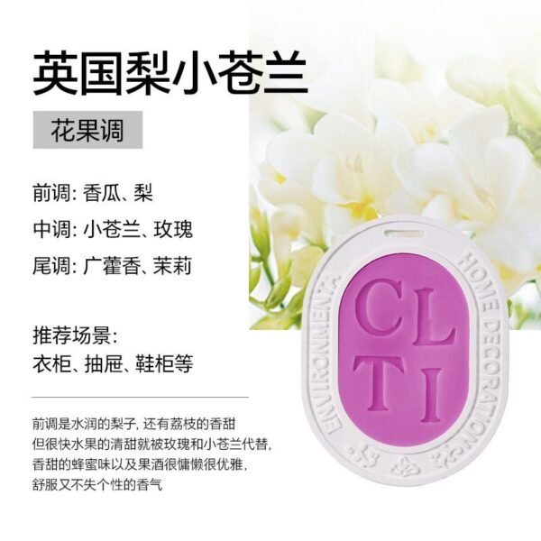 车载香薰石膏挂片（椭圆） gypsum incense pendant（oval）