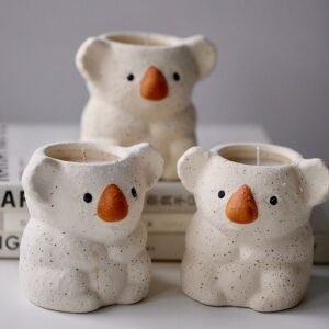 考拉香薰蜡烛(栀子味) koala scented candle (gardenia)