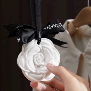 车载香薰石膏挂片 小苍兰 gypsum incense pendant freesia