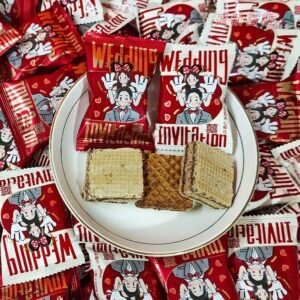 牛奶巧克力威化饼 milk chocolate wafer biscuits