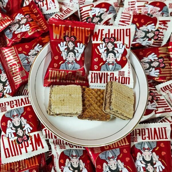 牛奶巧克力威化饼 milk chocolate wafer biscuits