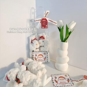 bmc005 圣诞小兔安全带套装 christmas bunny seat belt set