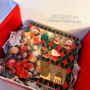 bmc007 圣诞餐具套装（l） christmas tableware set