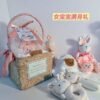 blush bunny baby basket 新生女宝喜悦篮
